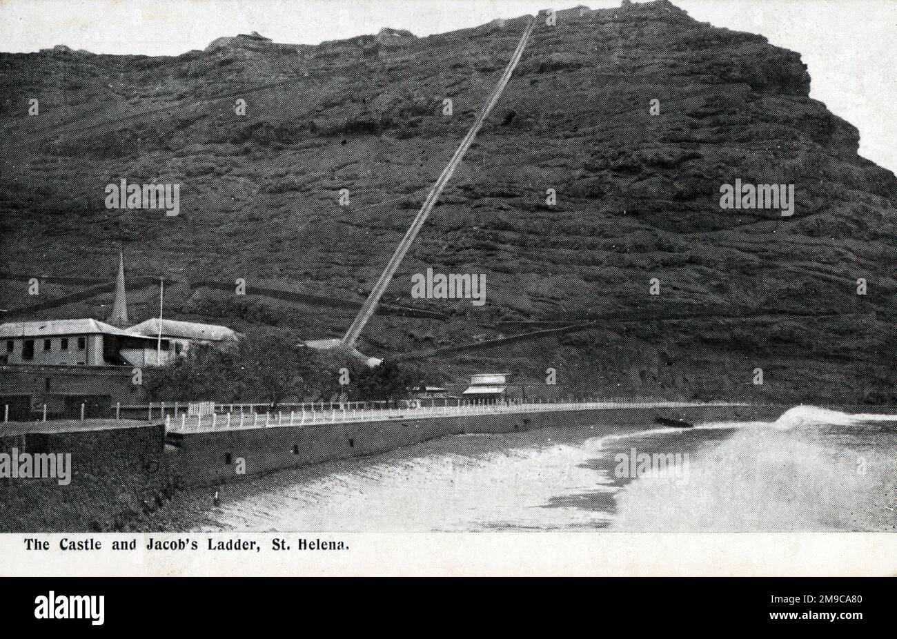 The Castle and Jacob's Ladder, St. Helena, Ascension and Tristan da