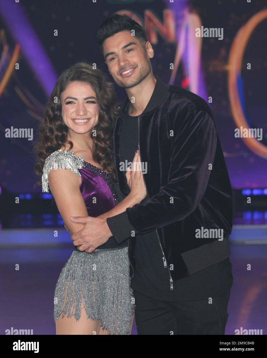 London Uk Siva Kaneswaran And Klabera Komini At The Photocall For The Set Of Dancing On Ice 5922