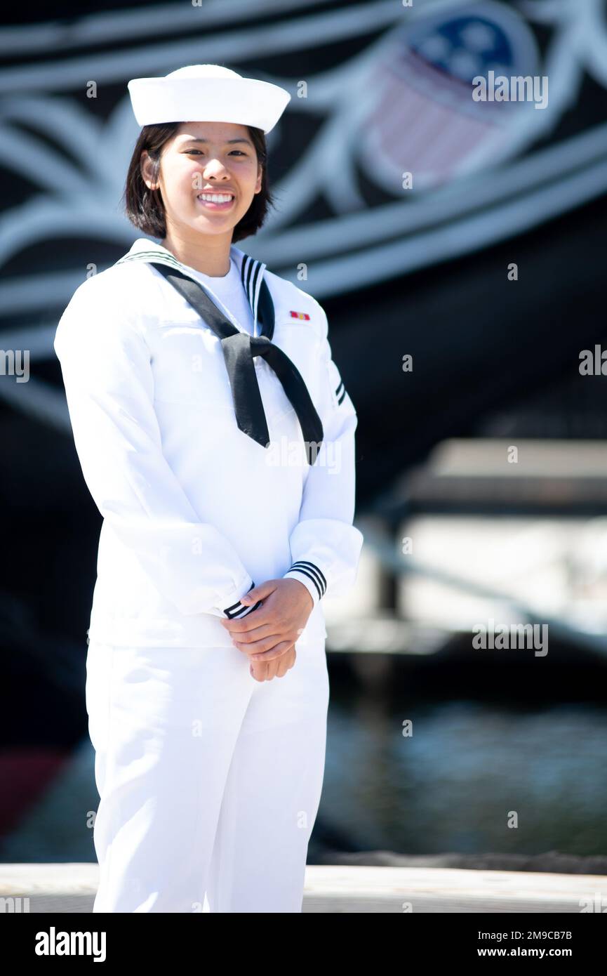 Normal Seaman Boston (May 16, 2022) Seaman Martienne Cabatingan poses for a photo in ...