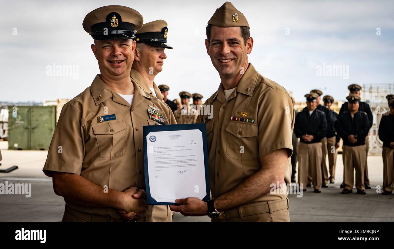 SAN DIEGO (May 16, 2022) Cmdr. Loren Jacobi, Helicopter Sea Combat
