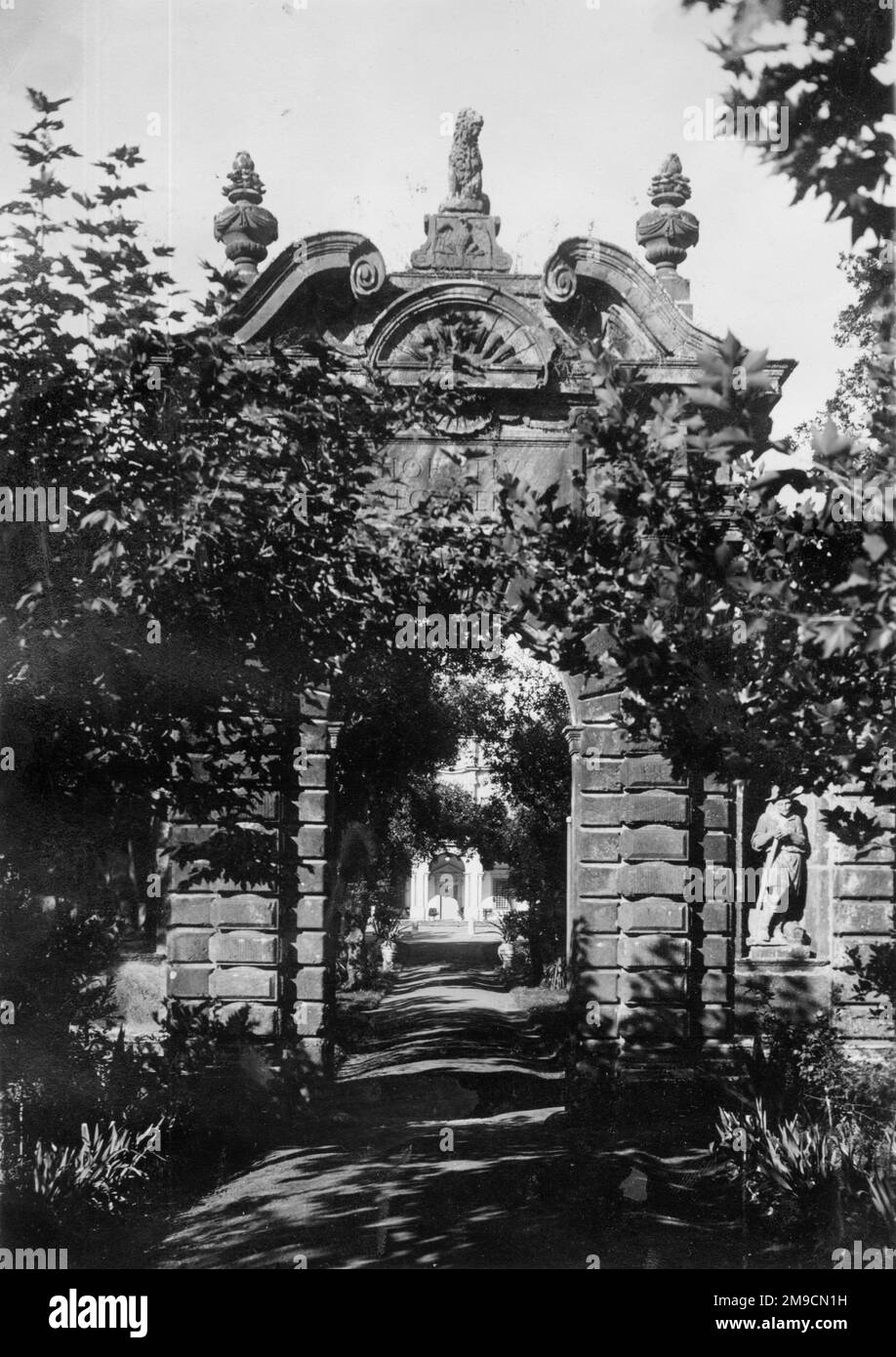 Photo Ancienne Originale – Frascati – Villa Falconieri – Entre-deux-guerres