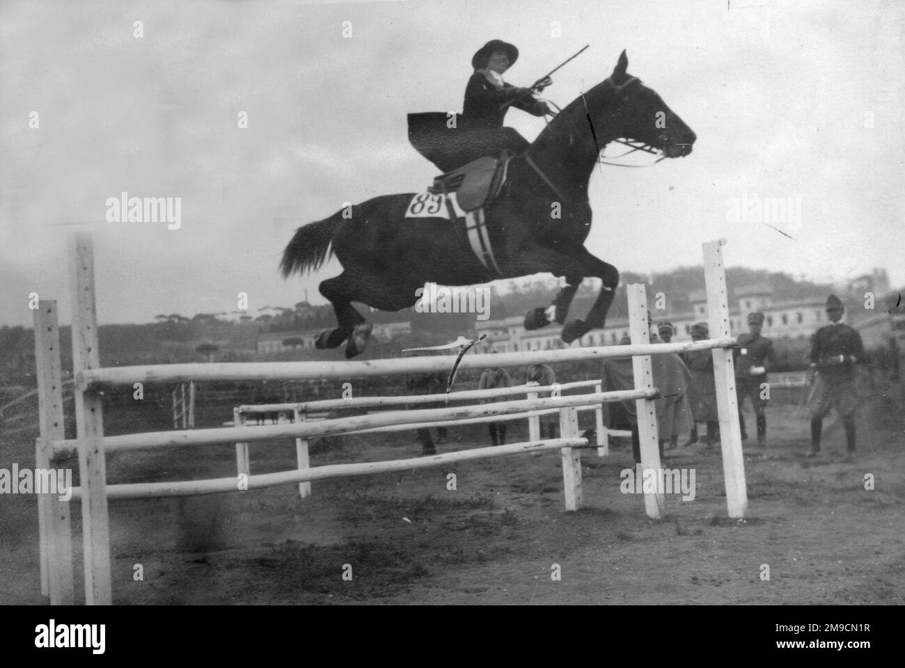 Showjumping Black and White Stock Photos & Images Alamy
