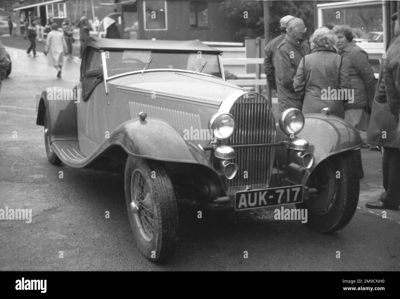 The Bugatti Club Meeting / Motor Rally for classic Bugatti Cars, held ...