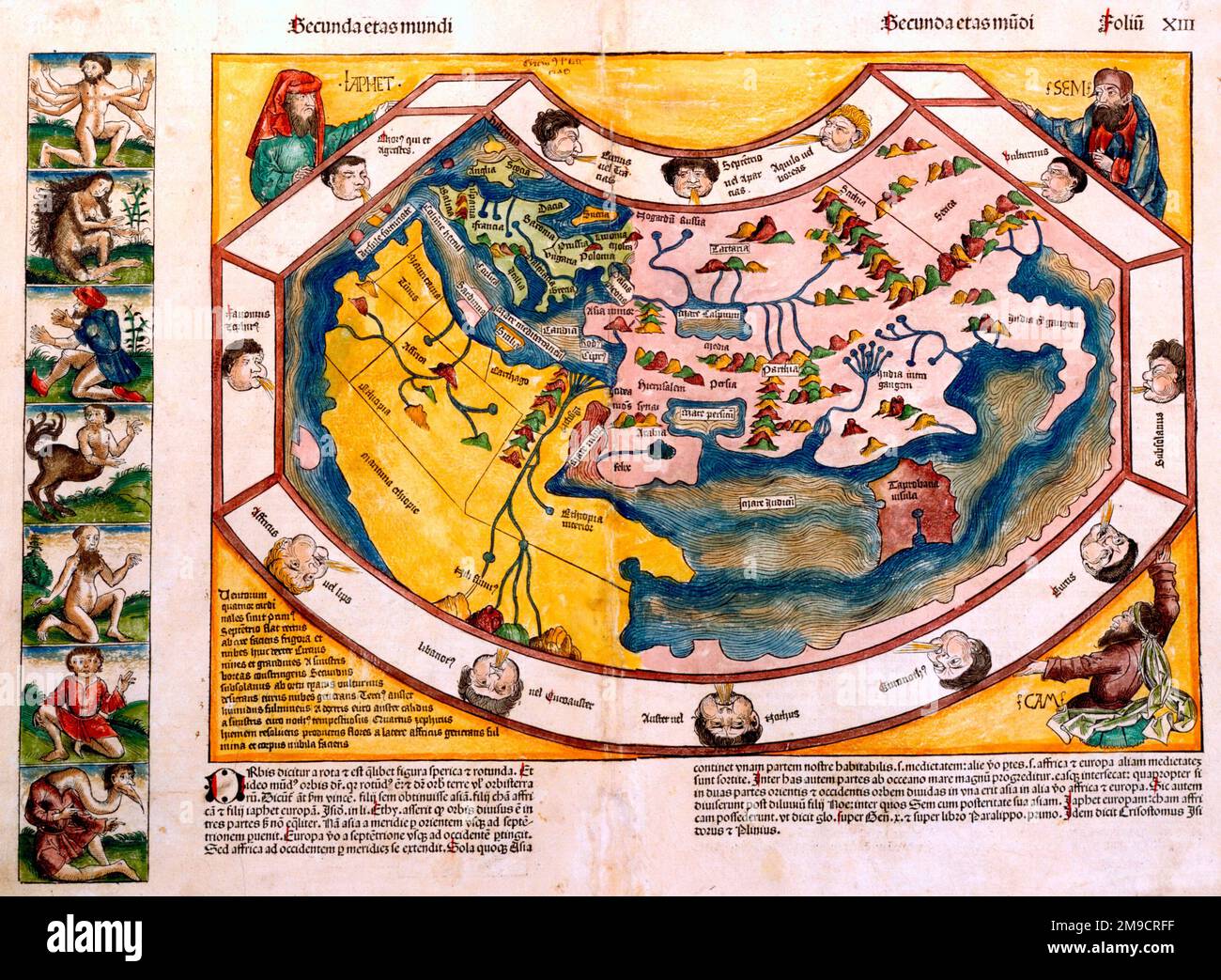 15th century world map hi-res stock photography and images - Alamy