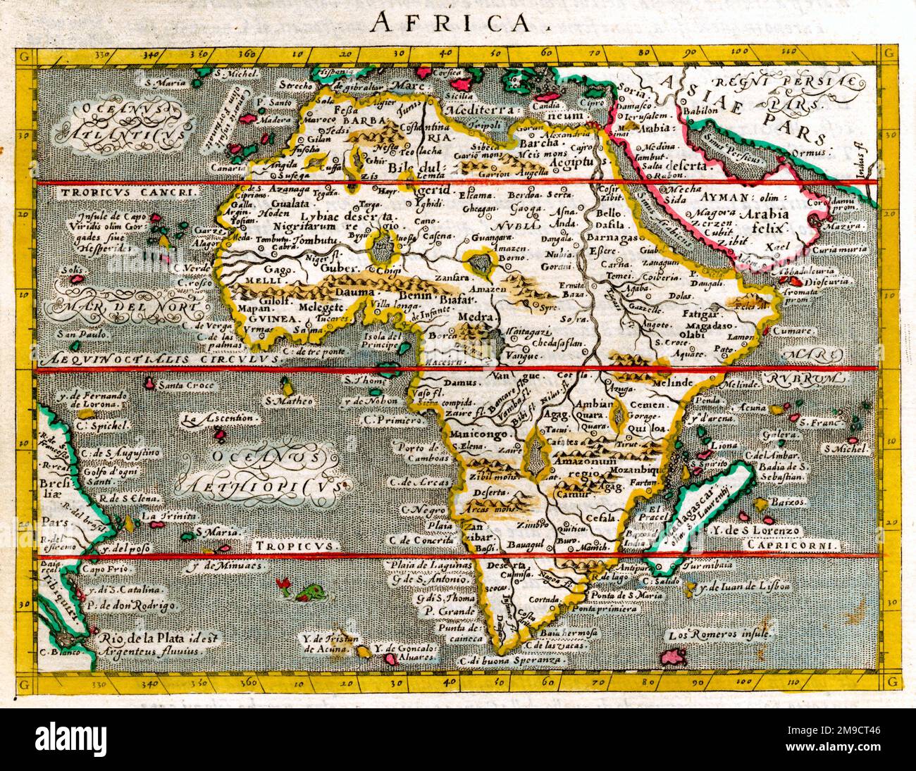 16th century africa map hires stock photography and images Alamy