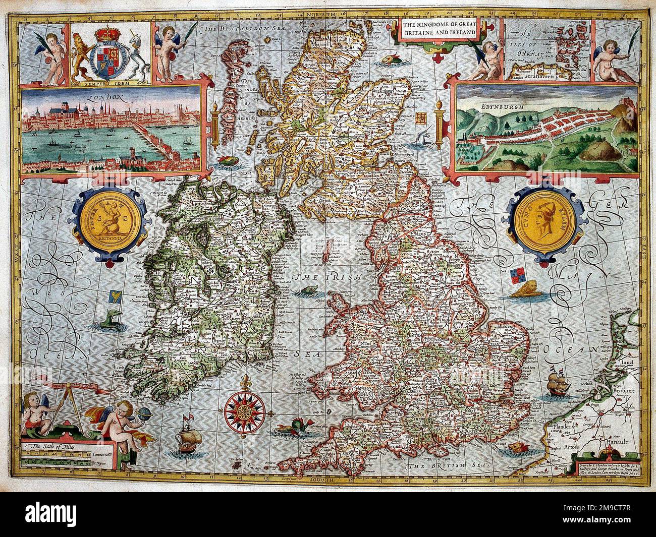 historical maps of england