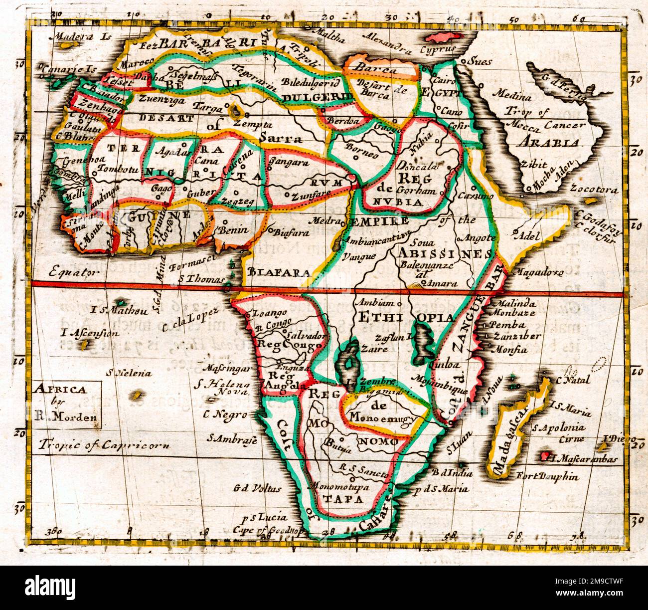 Map of africa 1688 hi-res stock photography and images - Alamy Map of africa 1688 hi-res stock photography and images - Alamy