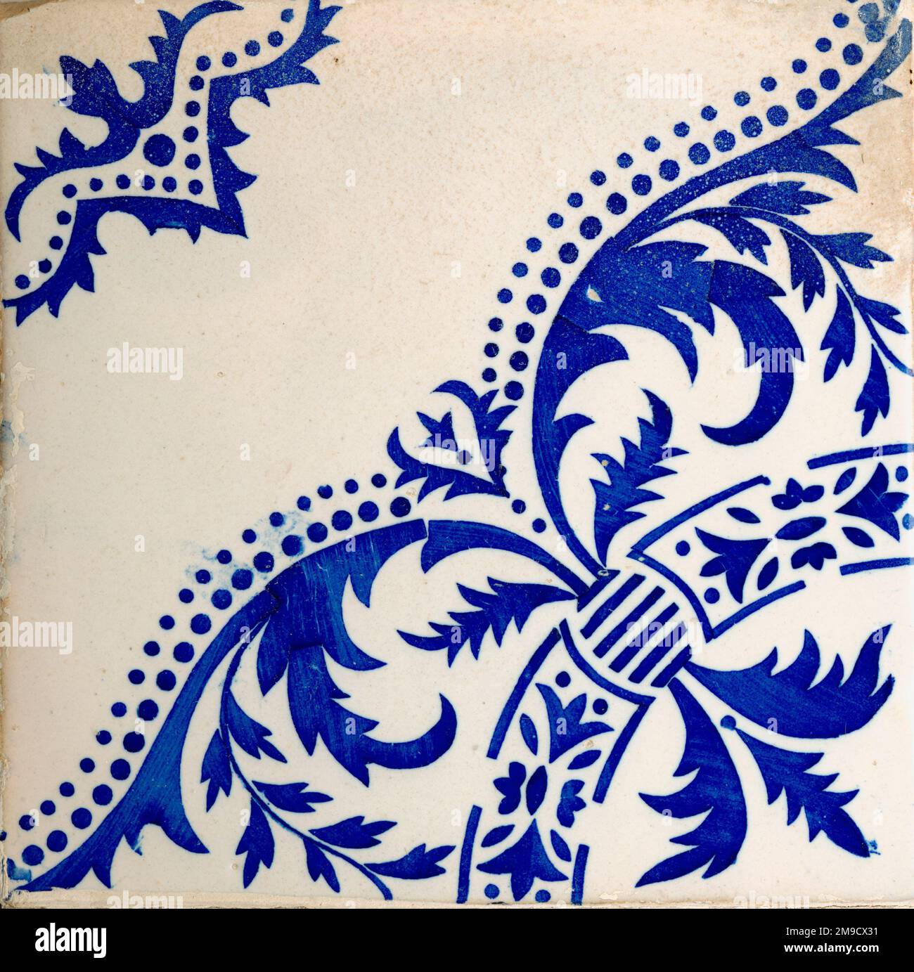 Spanish - Portuguese Tile Stock Photo - Alamy