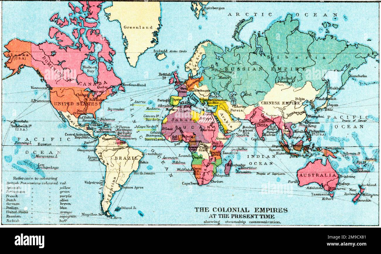 British Colonies in the New World mapping project