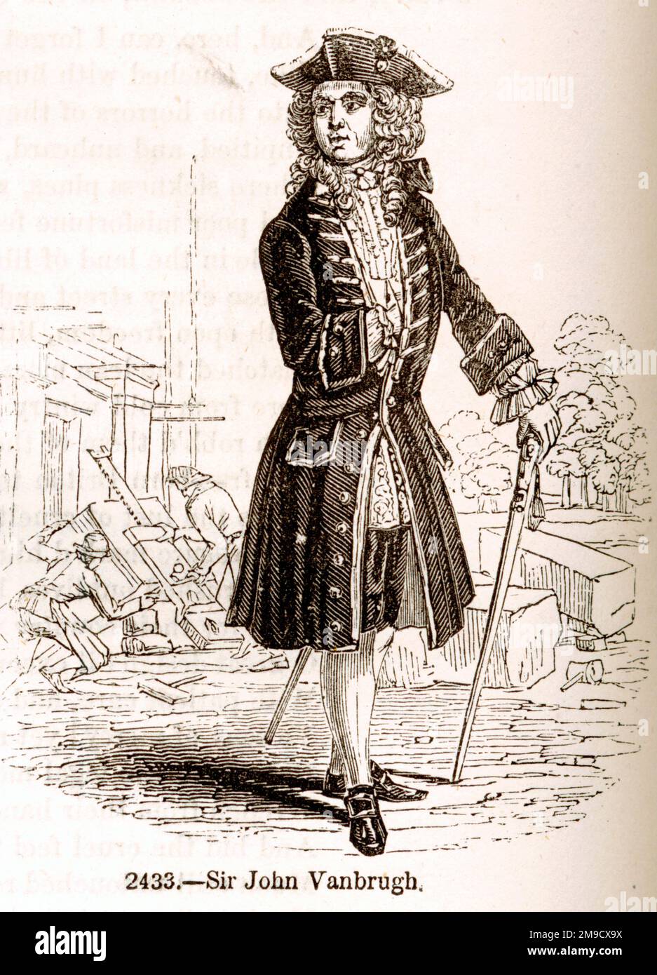 Sir John Vanbrugh Stock Photo Alamy