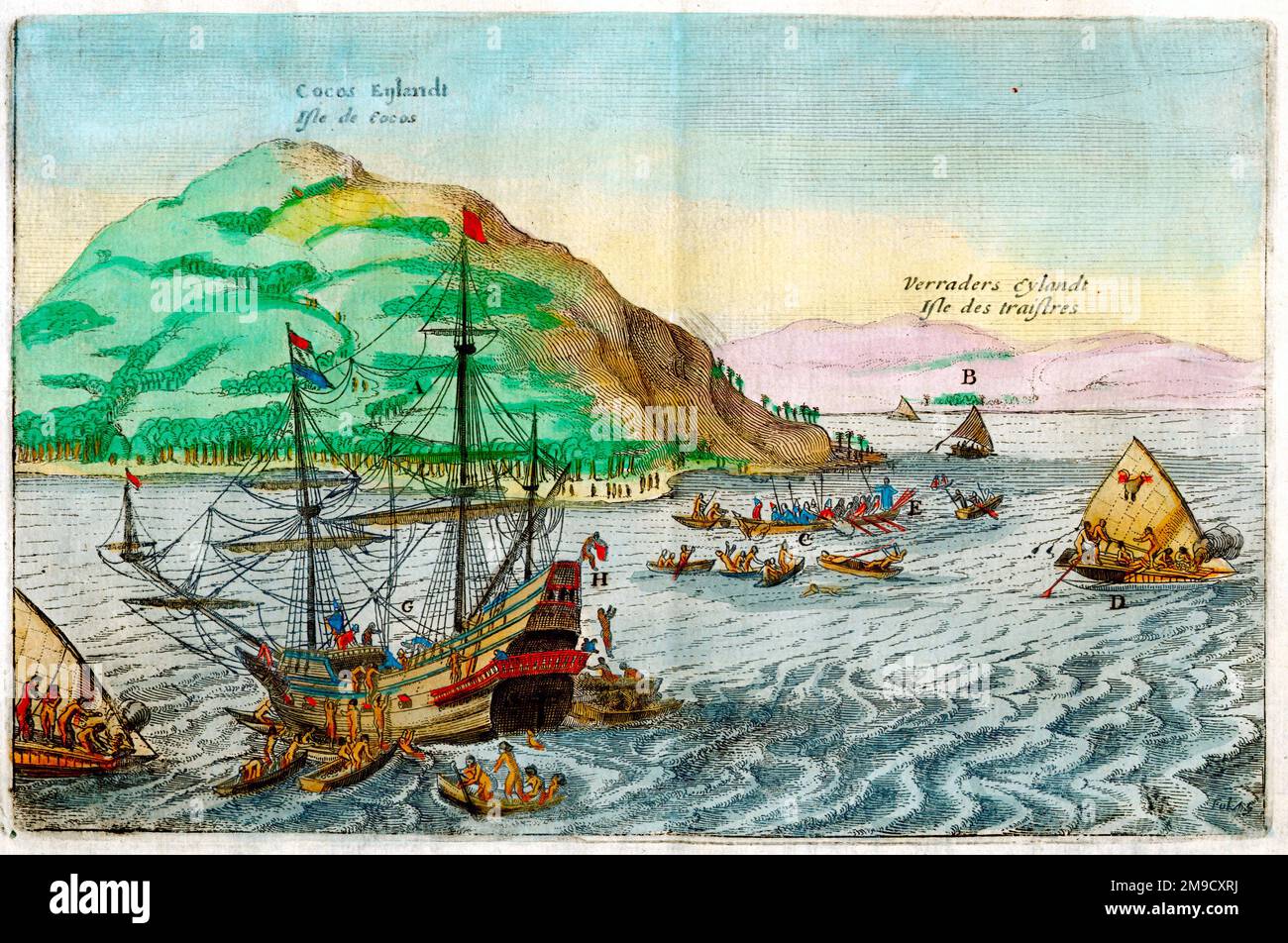 Cocos Islands, Indian Ocean Stock Photo Alamy