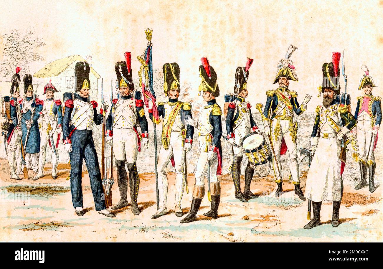 KING & COUNTRY THE AGE OF NAPOLEON NA402 FRENCH OLD GUARD