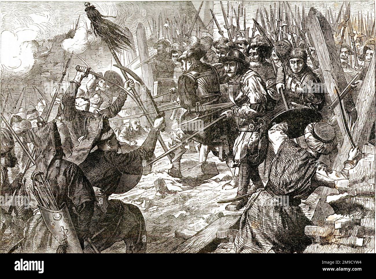 The Siege Of Vienna 1529 Stock Photo