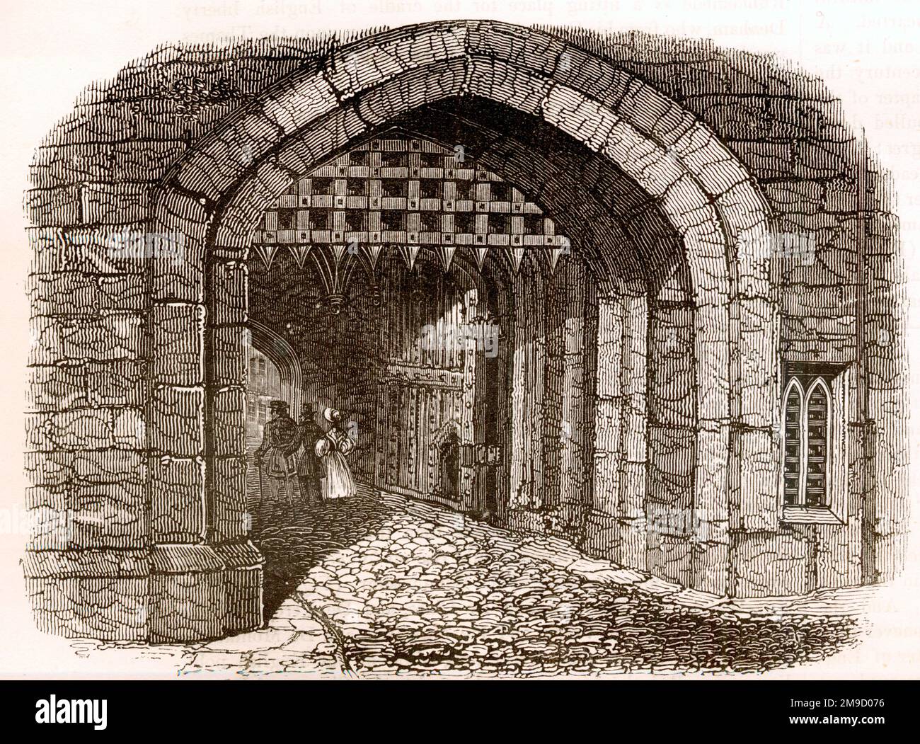 Tower Of London - Gate Of The Bloody Tower Stock Photo - Alamy