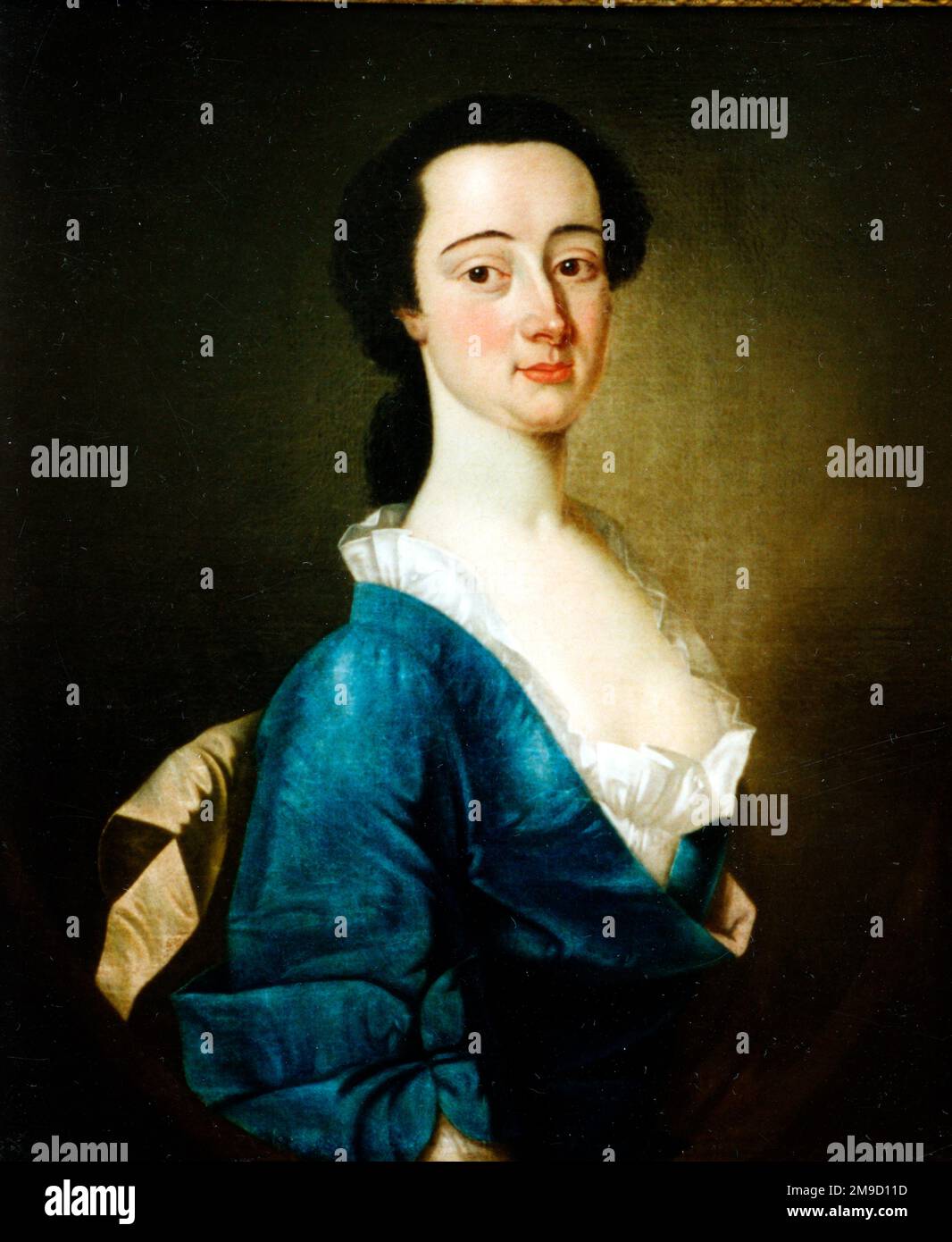 Painting Of A Lady Stock Photo Alamy