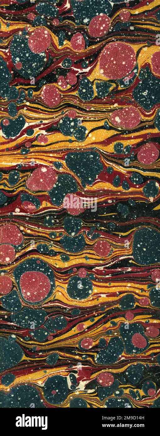 Paper Texture - Marbling Stock Photo