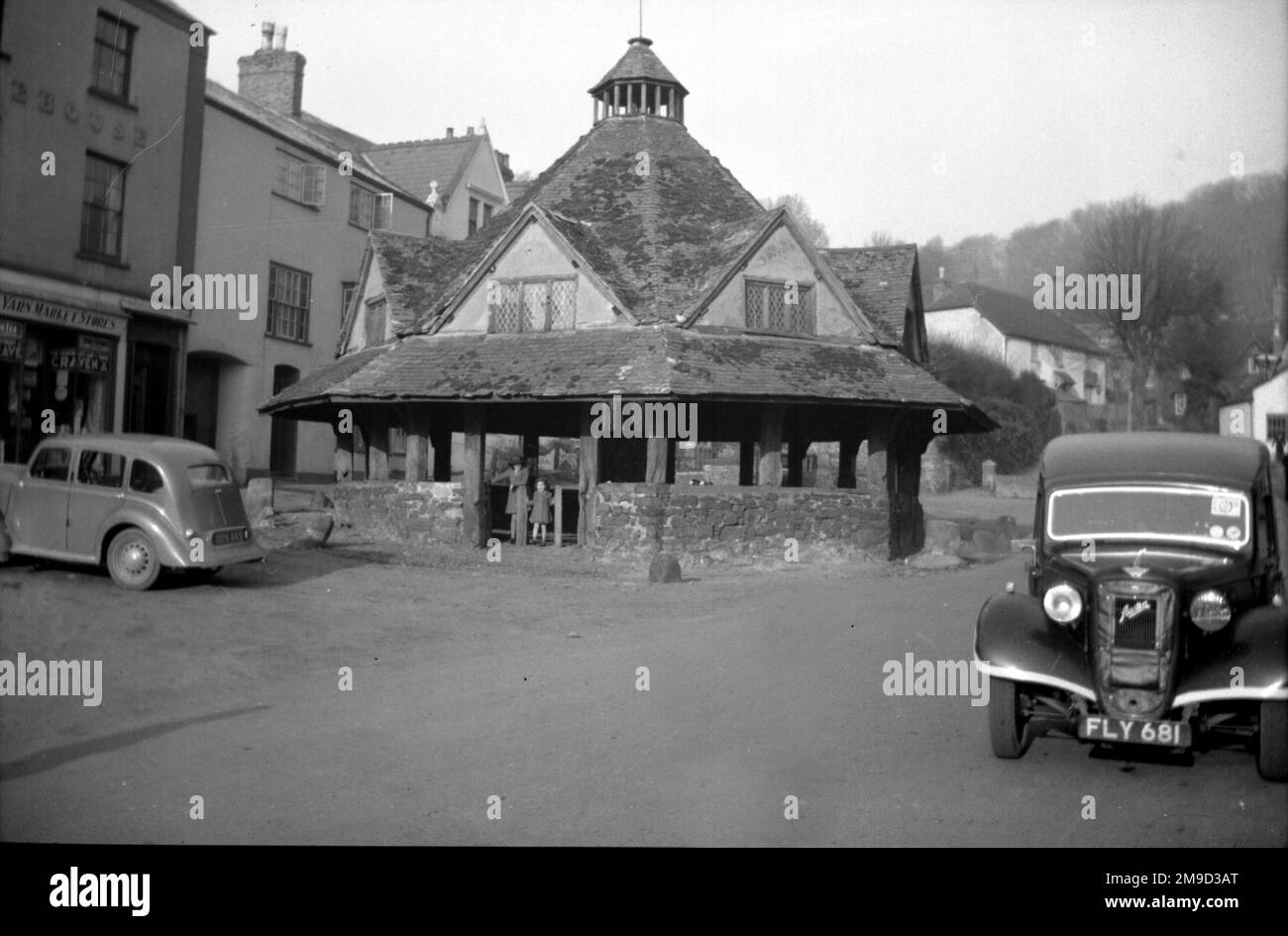 The Yarnmaket, Dunster, Somerset Stock Photo Alamy