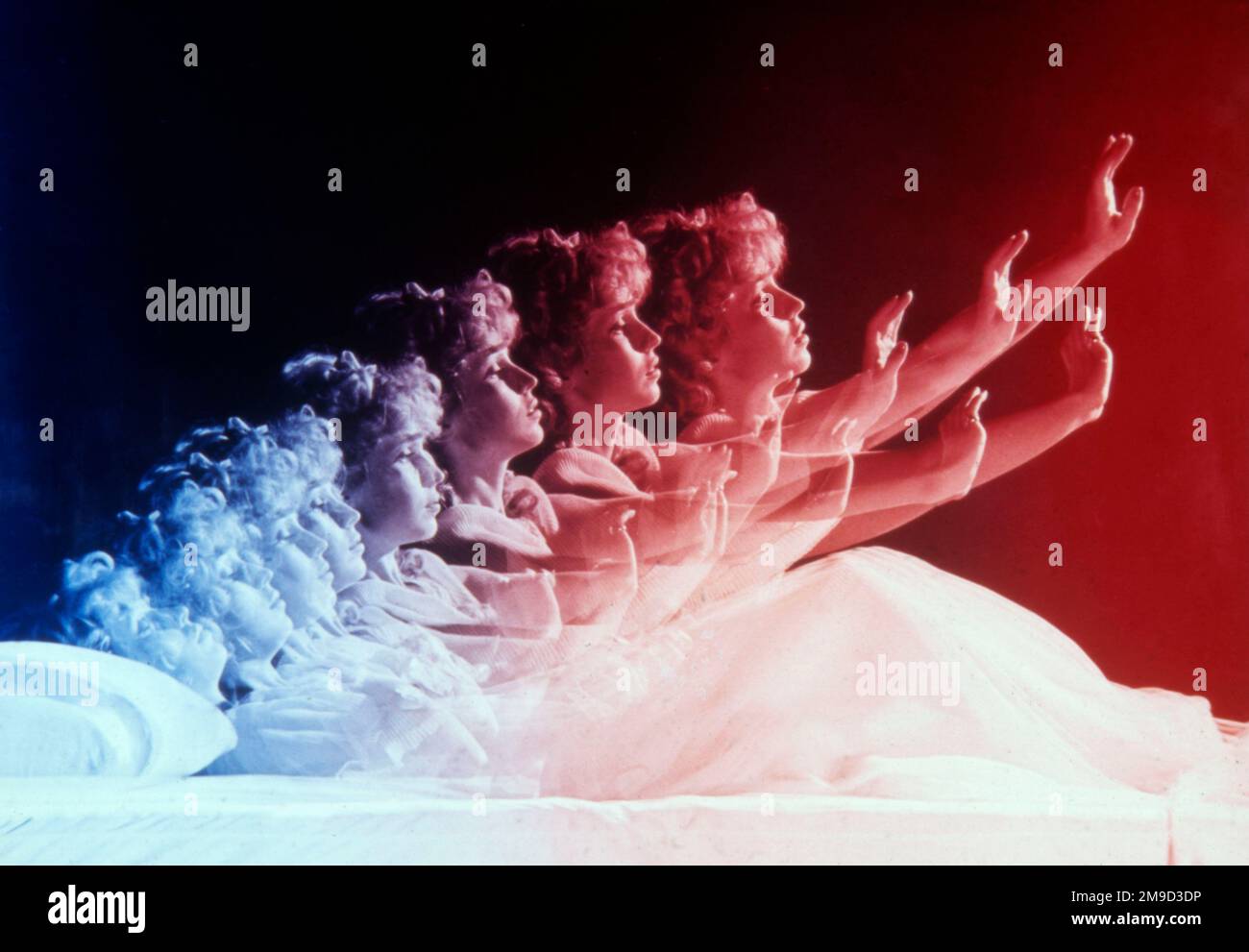 Female model in multi-shot photo Stock Photo - Alamy