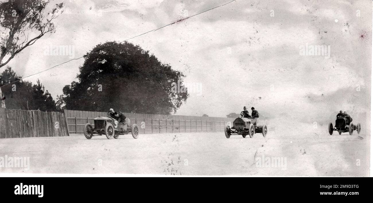 Race at Brooklands - Daimler Memorial Plate Moore Brabazon Minerva with ...