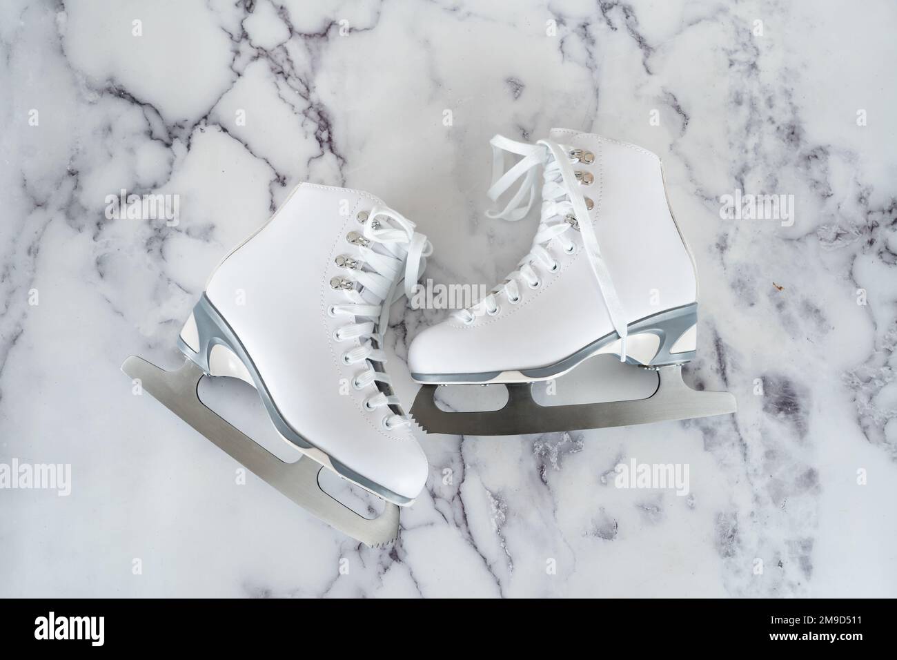 Ice skating boots ice skating boot hi-res stock photography and