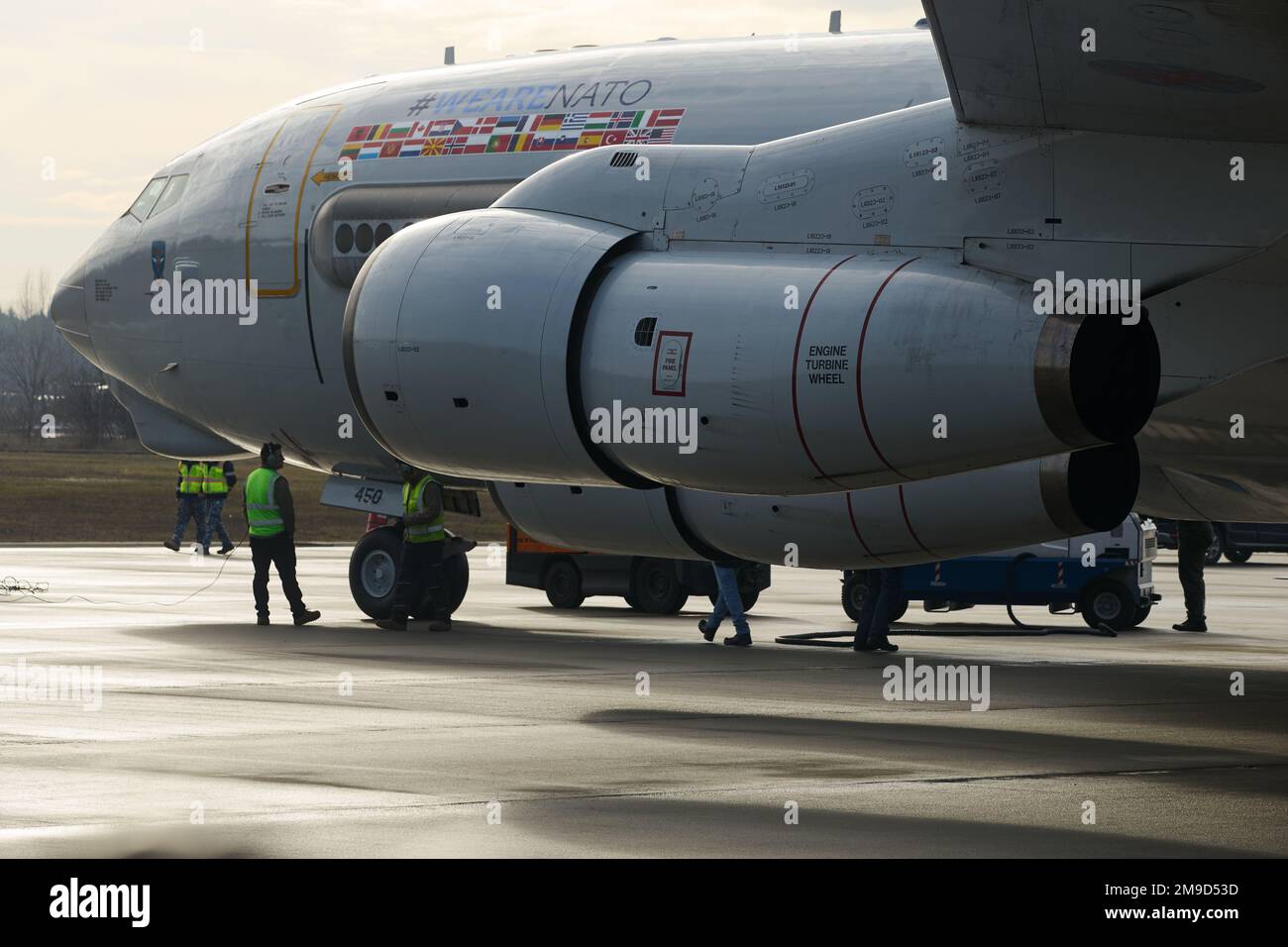 Otopeni, Romania - January 17, 2023: AWACS Airborne Warning and Control ...