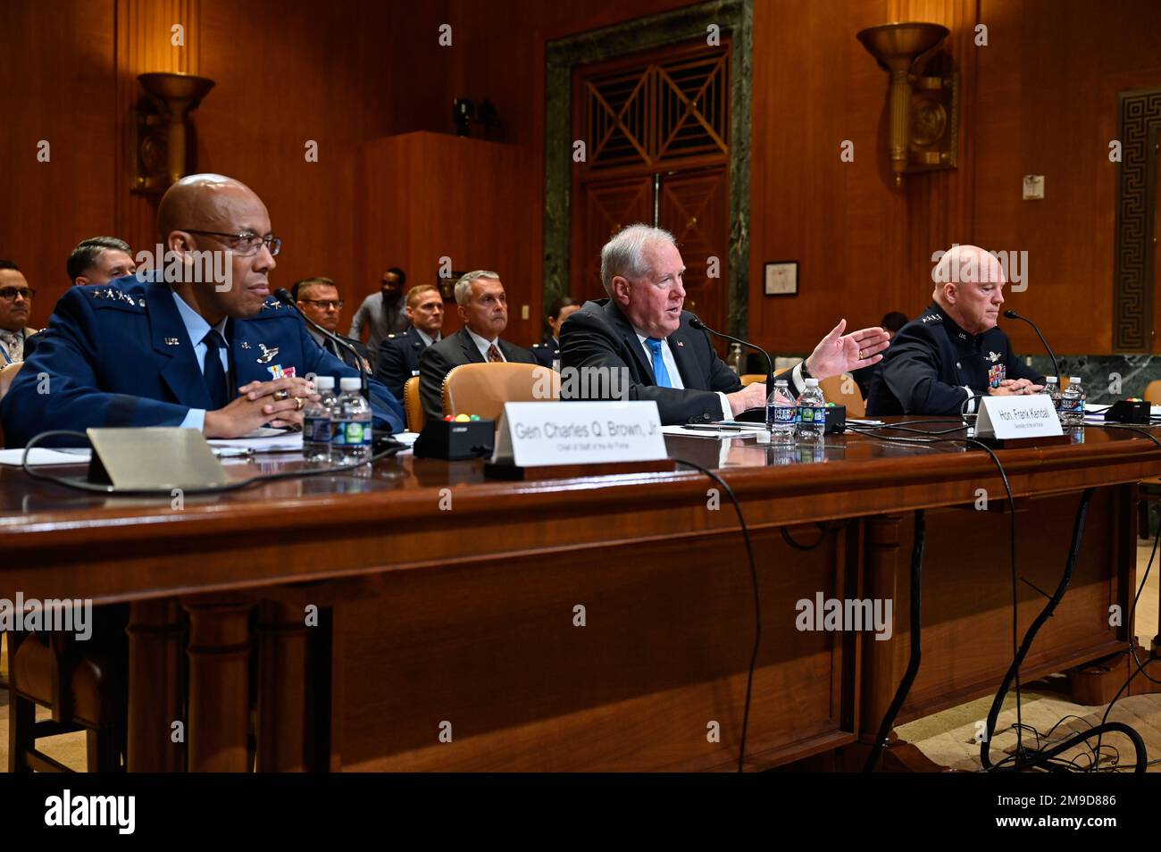 Secretary of the Air Force Frank Kendall testifies before the Senate ...