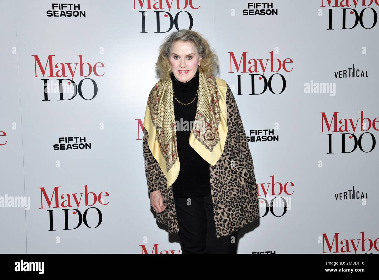 Celia Weston attends a special screening of "Maybe I Do" at the Crosby