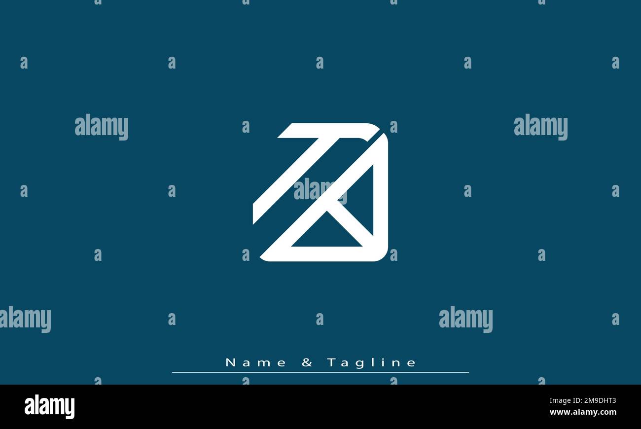 Alphabet letters Initials Monogram logo TB , BT Stock Vector
