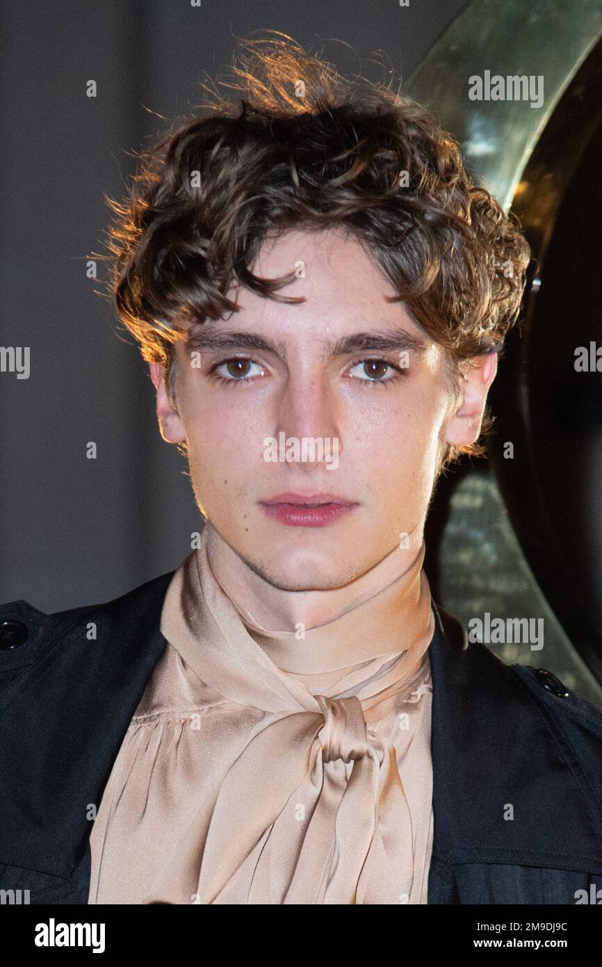 Vassili Schneider attending the Saint Laurent Menswear Fall-Winter 2023