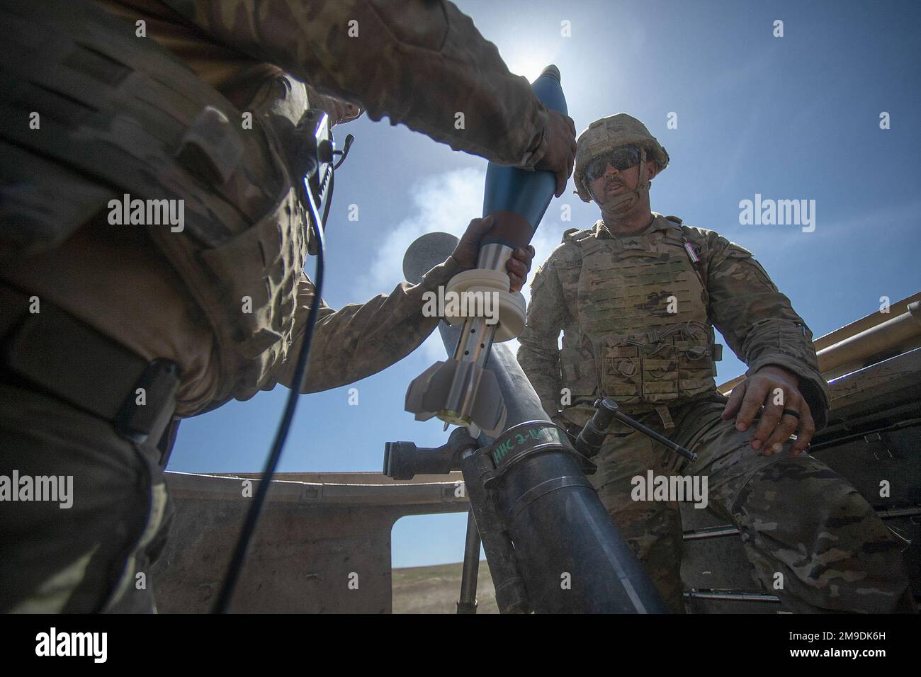 The Idaho Army National Guard’s Mortar Platoon, HHC, 2-116th Combined ...