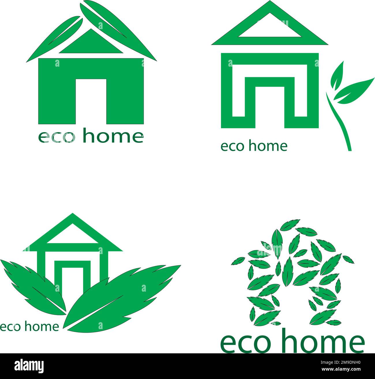 green house logo vector illustration design Stock Vector Image & Art ...