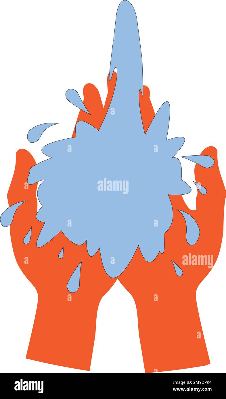 wash hand logo vektor template Stock Vector Image &amp; Art - Alamy