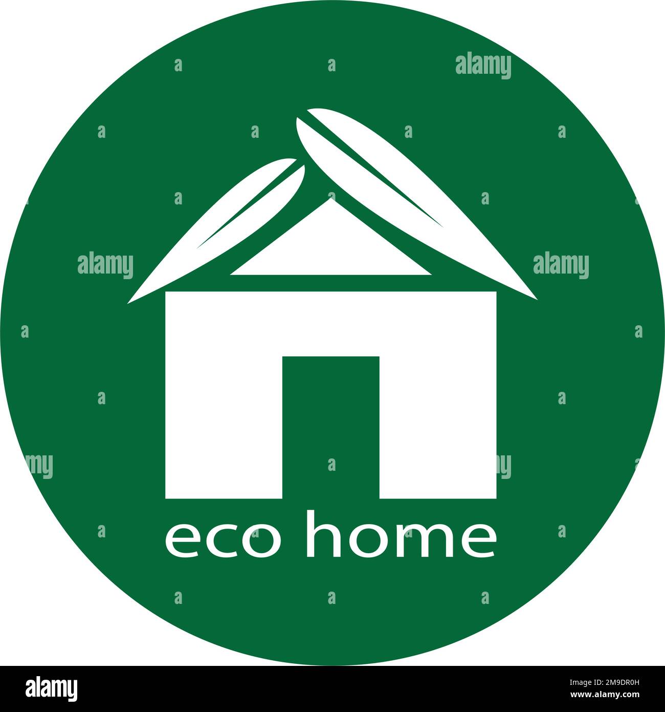 green house logo vector illustration design Stock Vector Image & Art ...