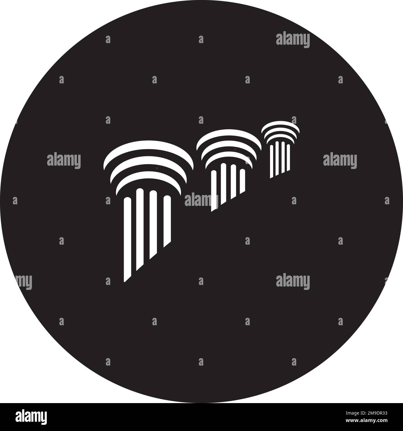 pillar logo vector illustration design Stock Vector Image & Art - Alamy