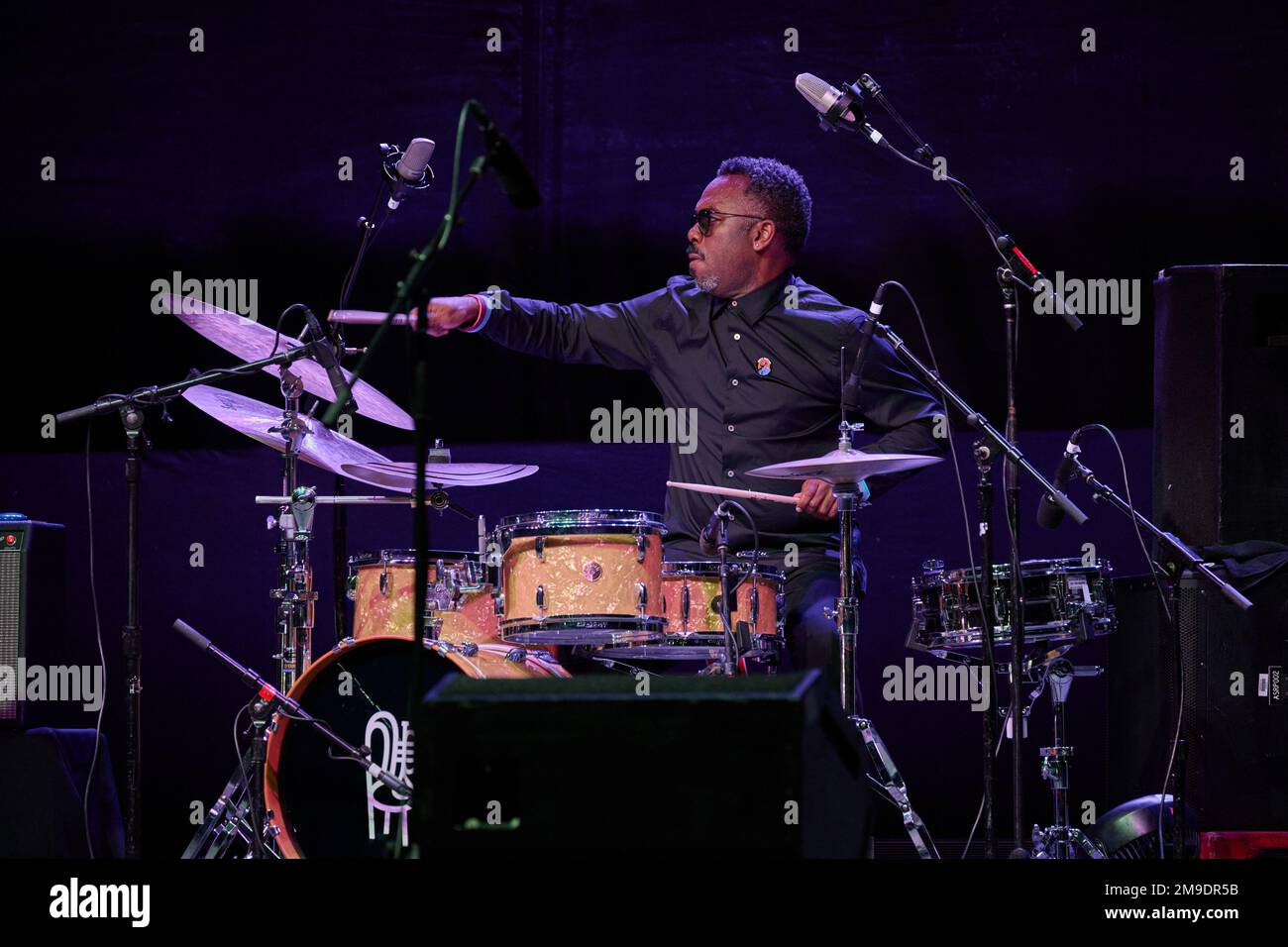 Nate Smith and Kinfolk at the 65th Monterey Jazz Festival Stock Photo