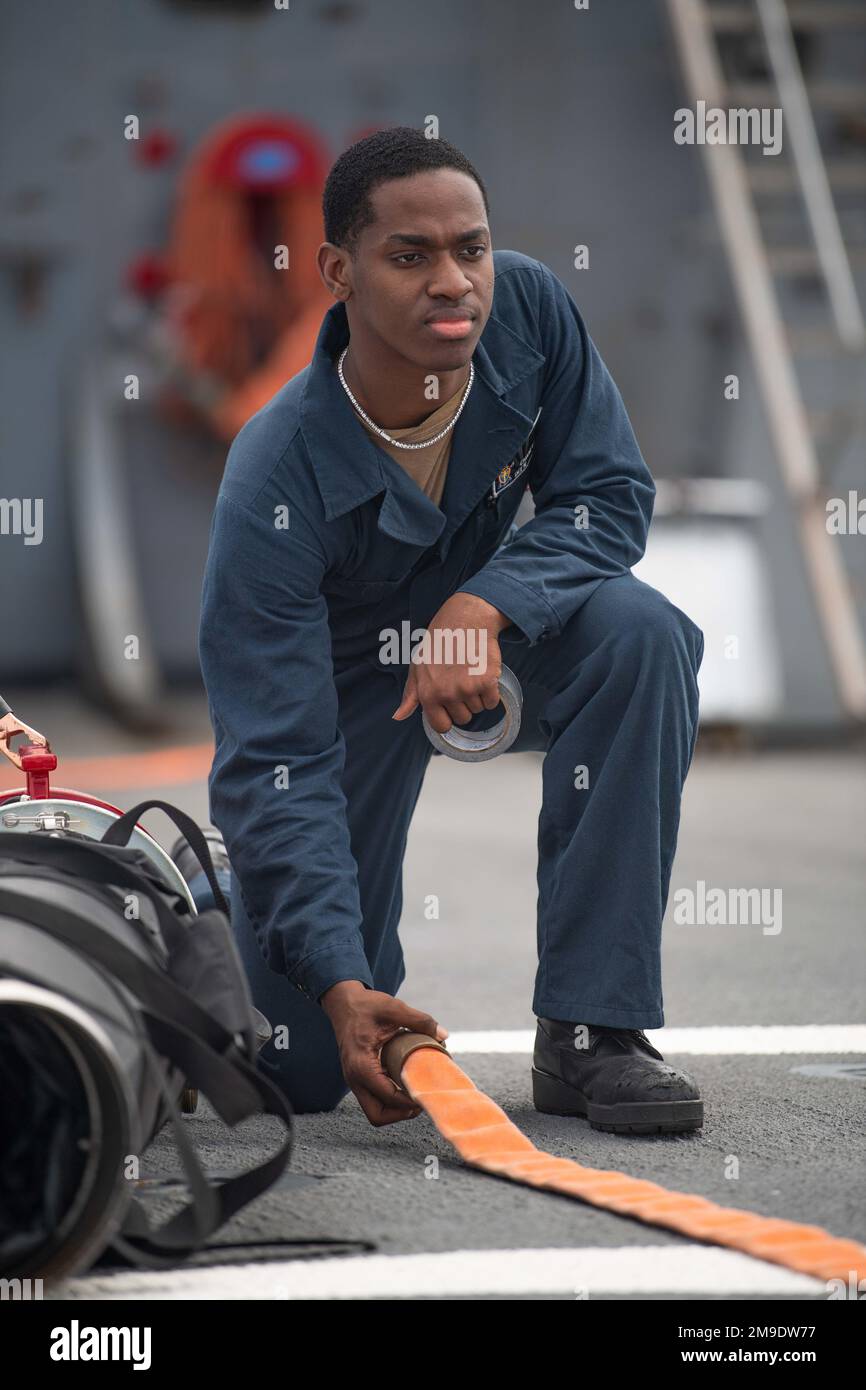 PACIFIC OCEAN (May 18, 2022) Damage Controlman Fireman — Champion, from