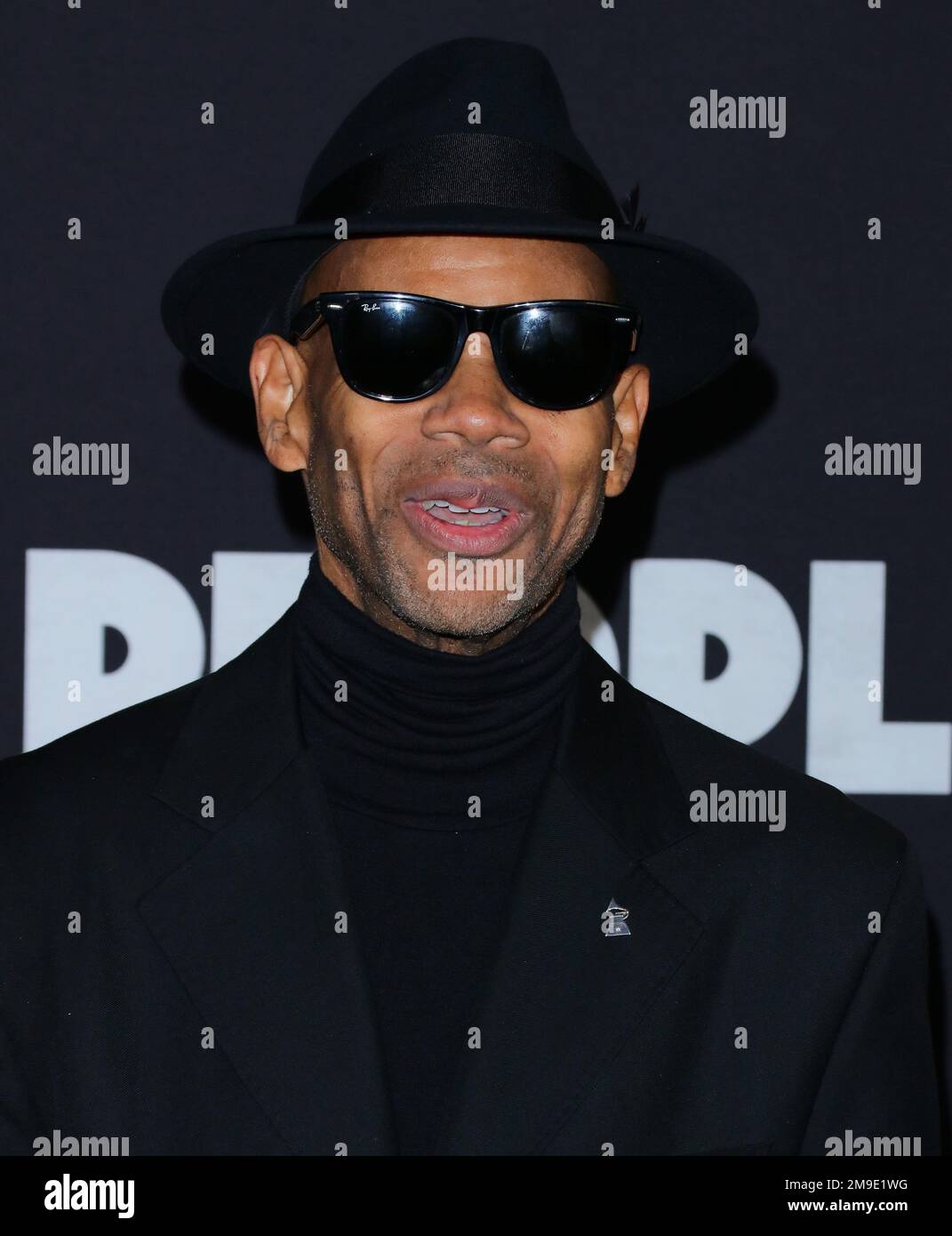 Jimmy Jam arrives at YOU PEOPLE Los Angeles Premiere held at The