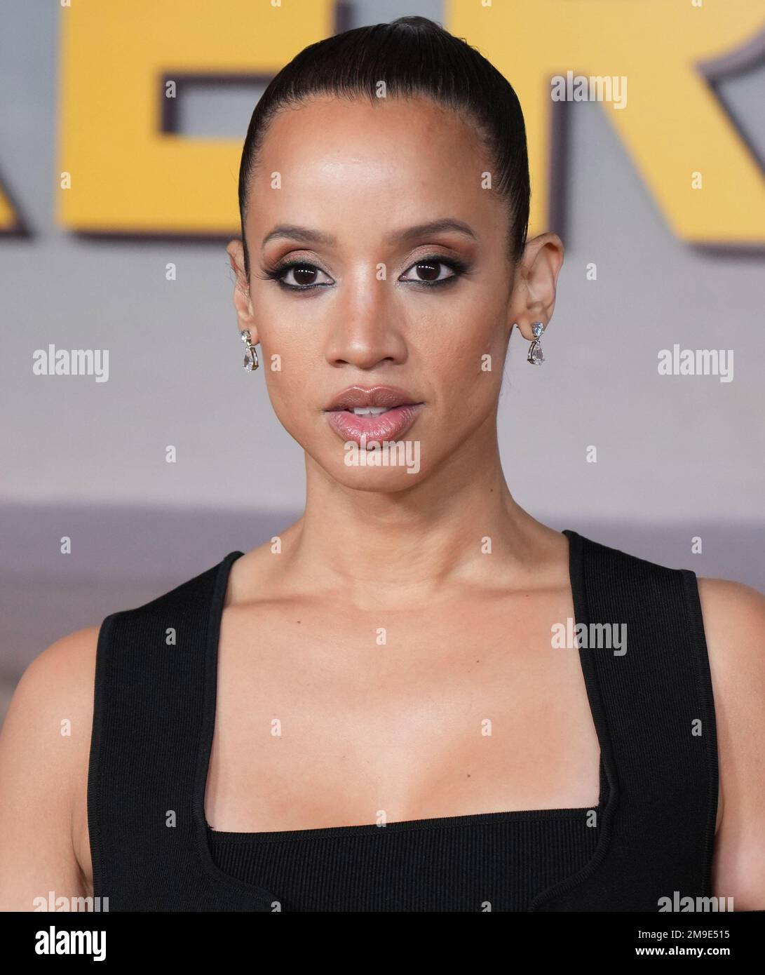 Los Angeles, USA. 17th Jan, 2023. Dascha Polanco arrives at the Peacock