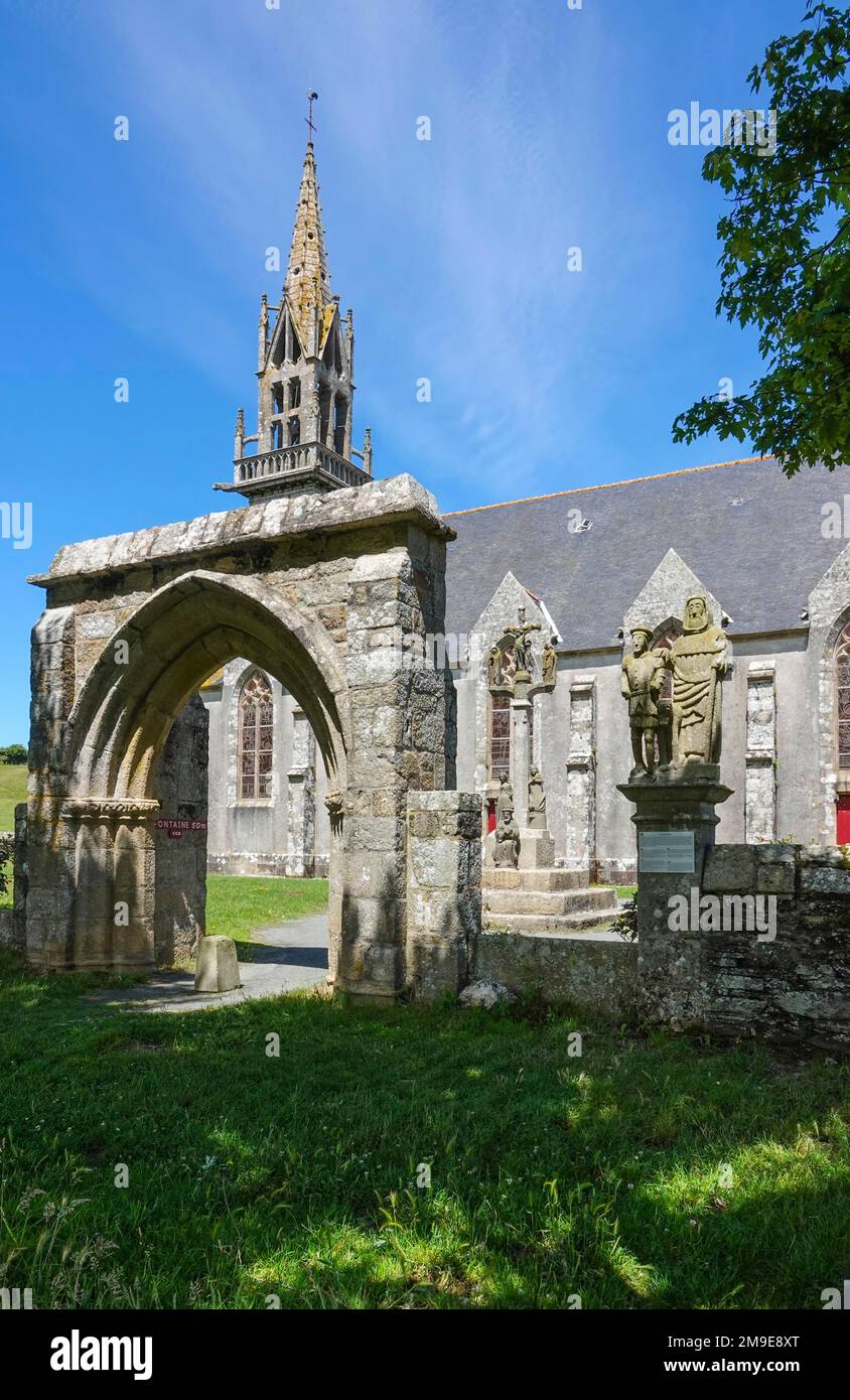 Chapelle SainteAnnelaPalud, PlonevezPorzay, department of Finistere PennarBed, region of Chapelle SainteAnnelaPalud, PlonevezPorzay, department of Finistere PennarBed, region of