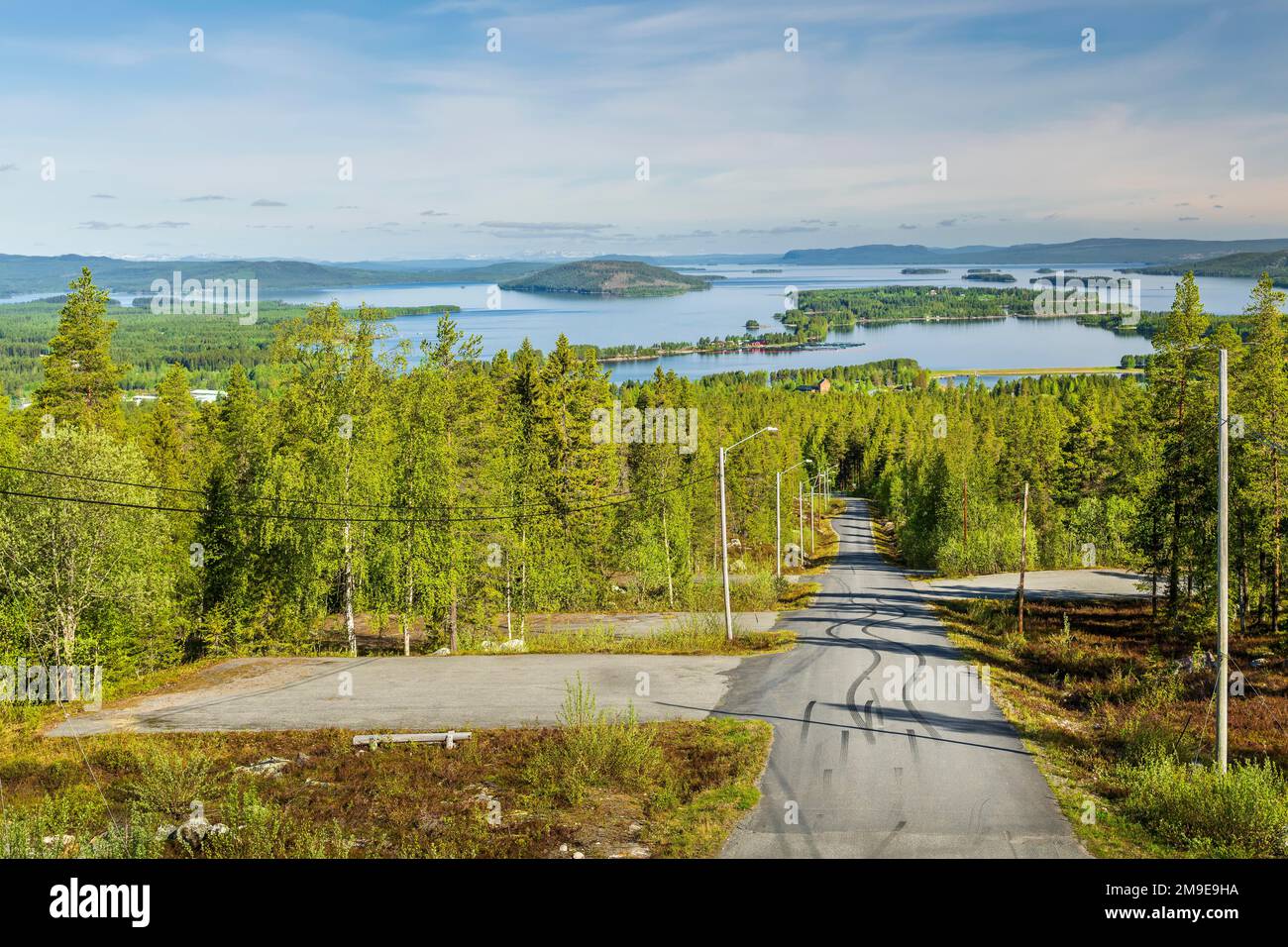 View From Utsiken Storuman Provinz Vaesterbottens Laen Lappland view-from-utsiken-storuman-provinz-vaesterbottens-laen-lappland