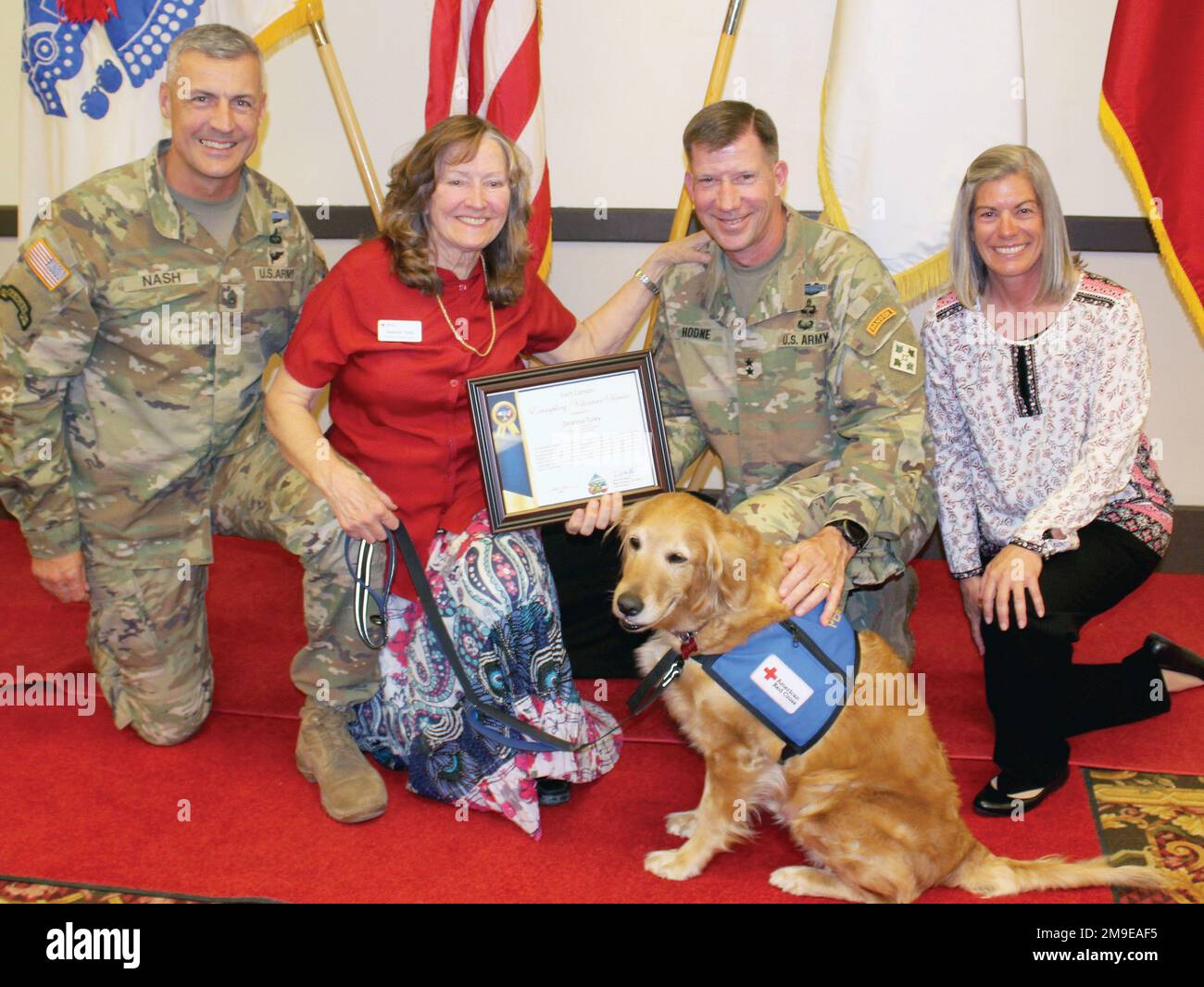 FORT CARSON, Colo. — Deanna Tuley, a volunteer with the American Red