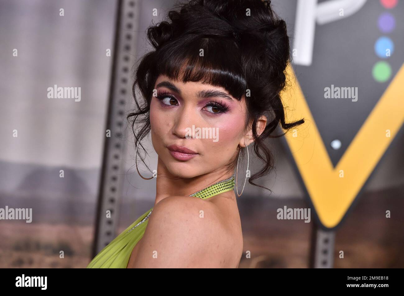 Rowan Blanchard arrives at the premiere of "Poker Face," Tuesday, Jan