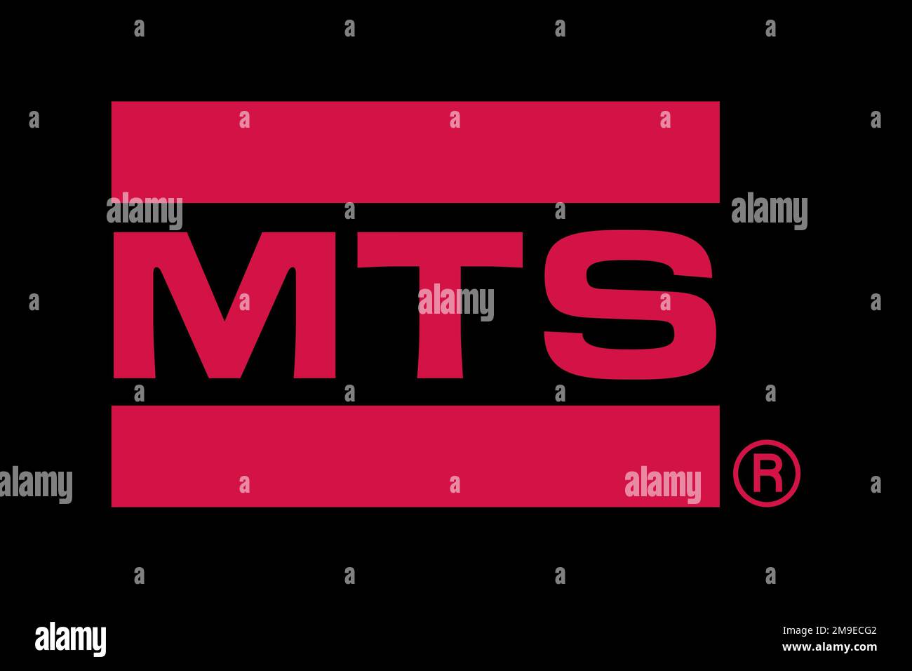 MTS Systems Corporation, Logo, Black Background Stock Photo - Alamy