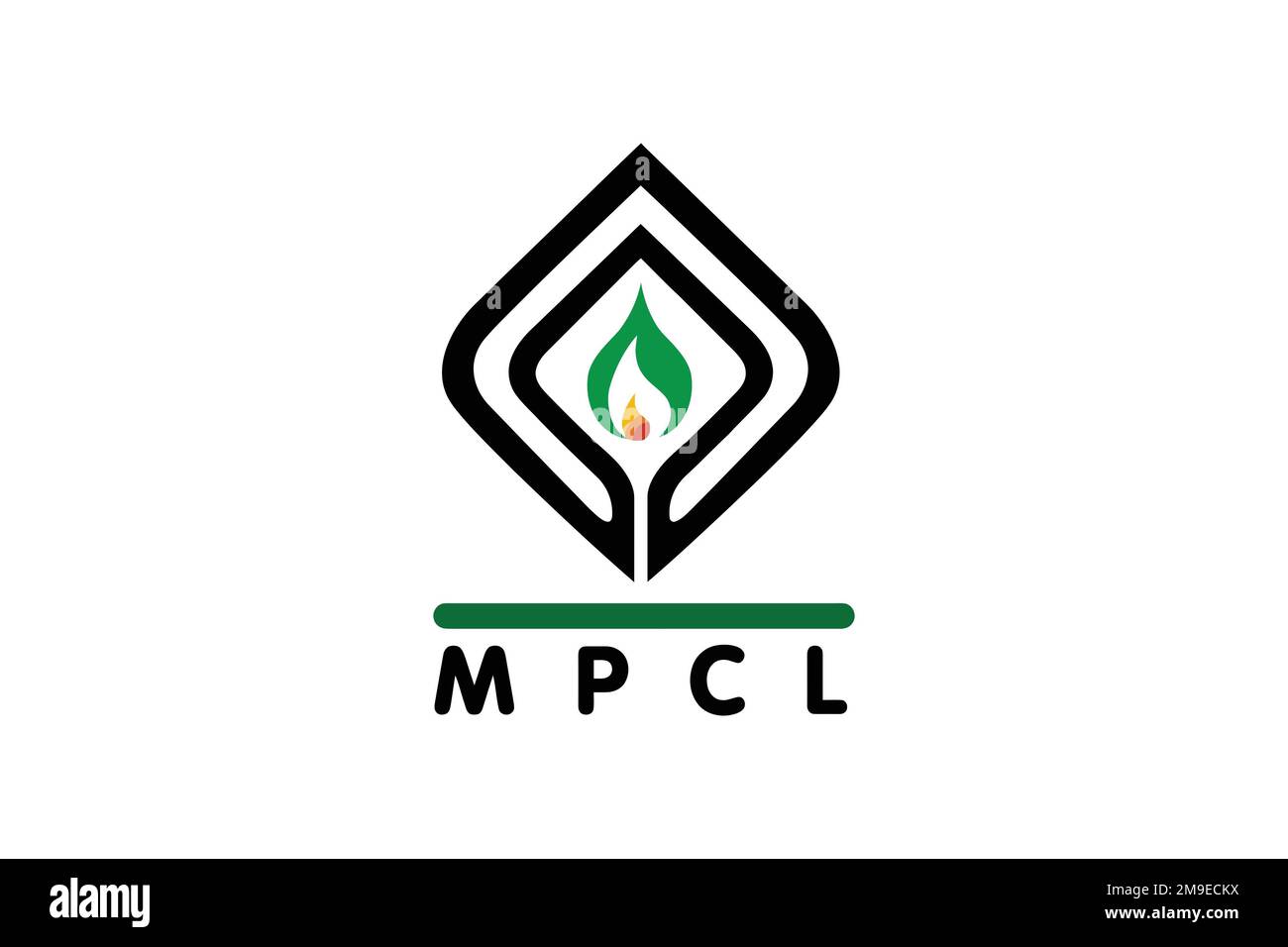 Mari Oil Company, Logo, White Background Stock Photo Alamy