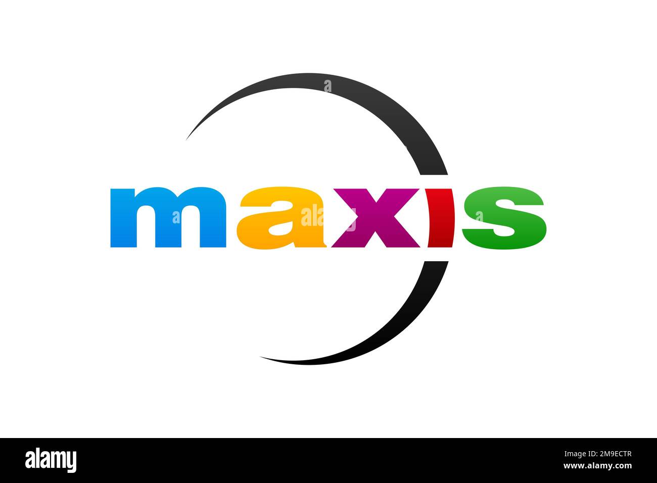 Maxis, Logo, White background Stock Photo - Alamy