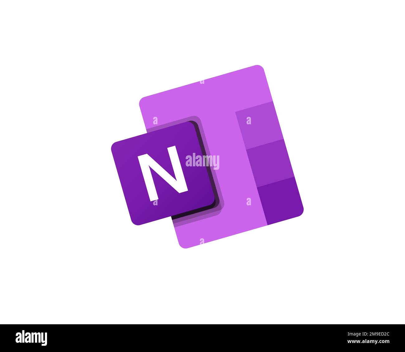 Microsoft onenote logo Cut Out Stock Images & Pictures - Alamy