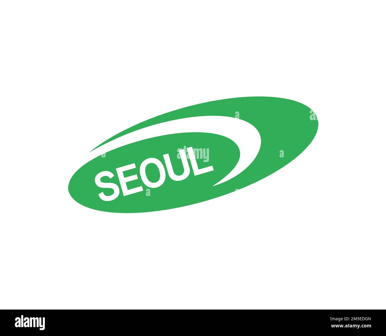 Seoul Semiconductor, rotated logo, white background Stock Photo - Alamy