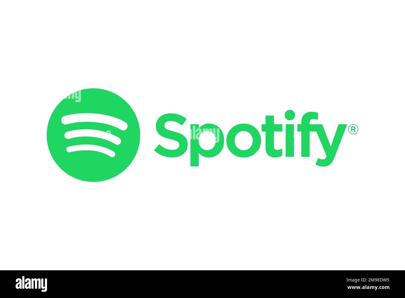 Spotify, Logo, White background Stock Photo Alamy