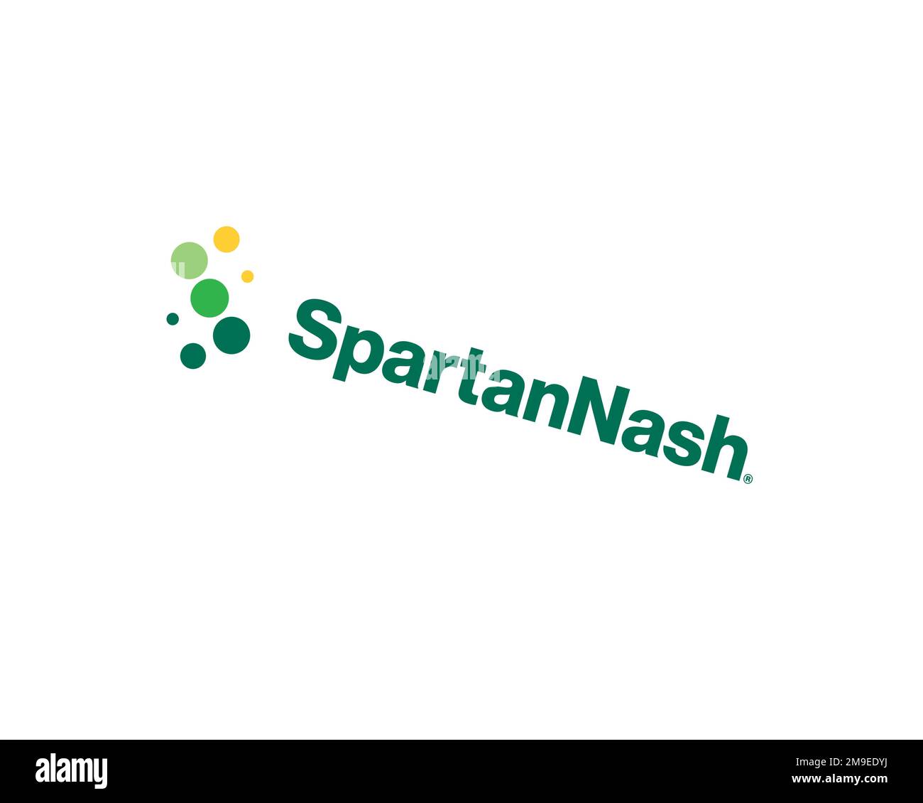 SpartanNash, rotated logo, white background B Stock Photo - Alamy