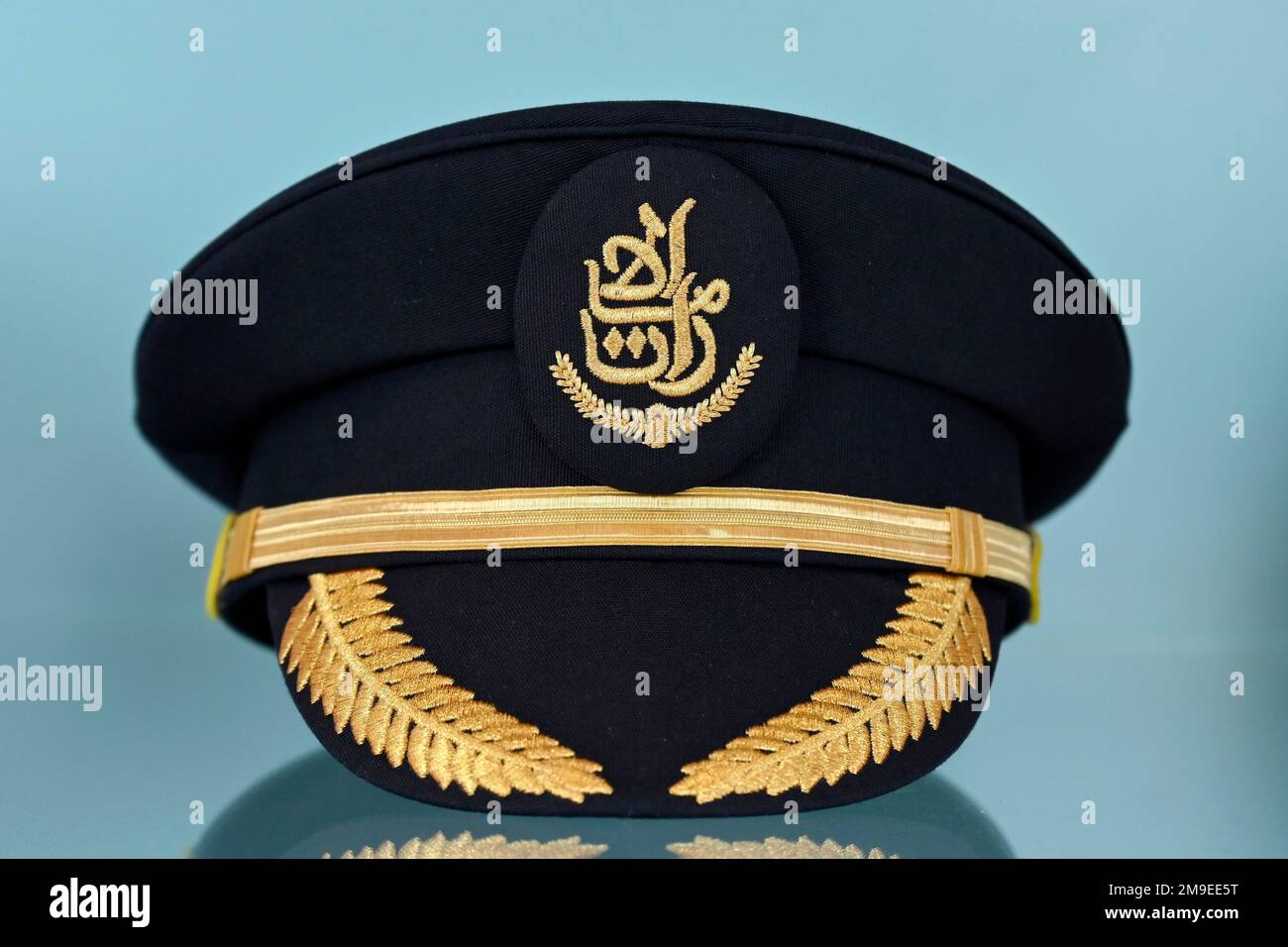Captain's Cap Emirates Pilot Stock Photo Alamy